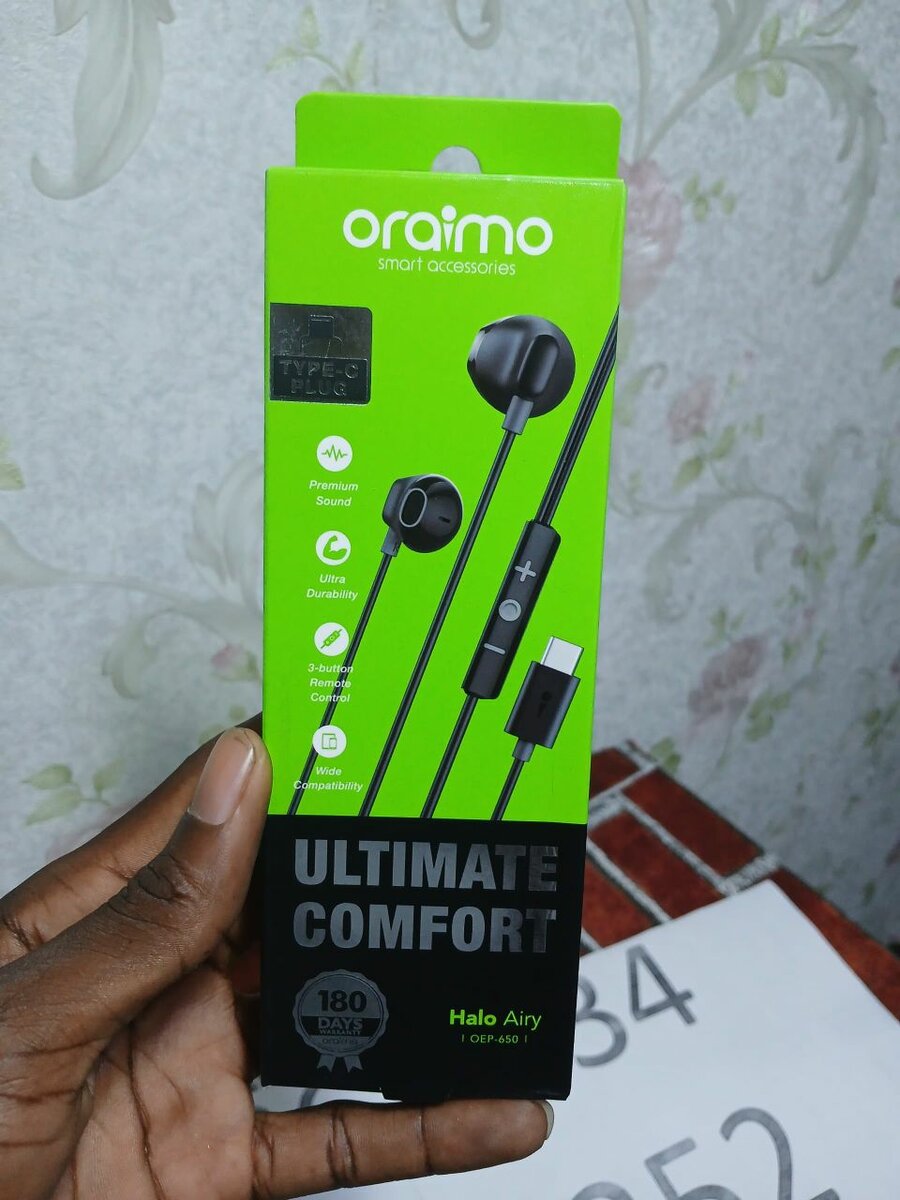 Écouteurs Oraimo USB-C