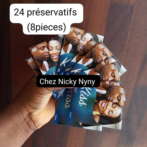 24 Présérvatifs kiss
