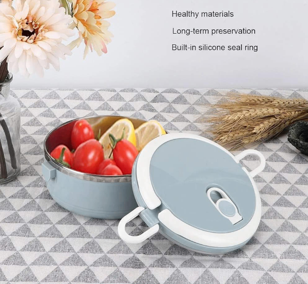 (DC Free) Steel Lunch Box 1Pc