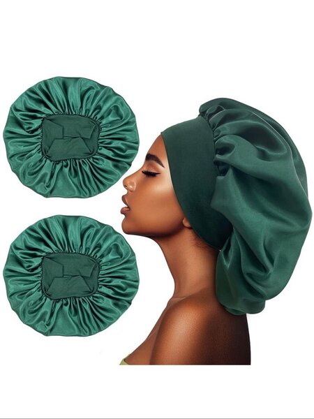Bonnet de nuit en satin