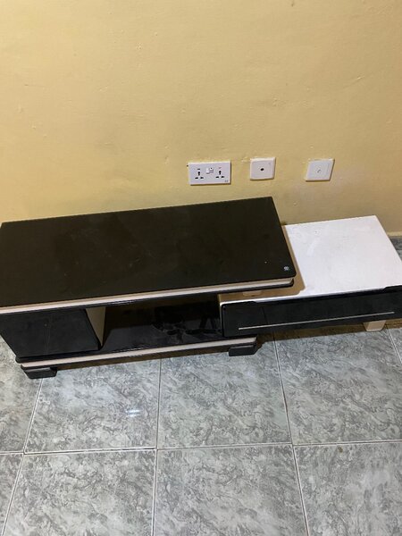 Television table stand used