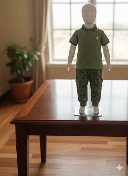Ensemble casual garçon élégant