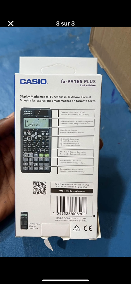 Calculatrice Casio Fx-991EXS PUS