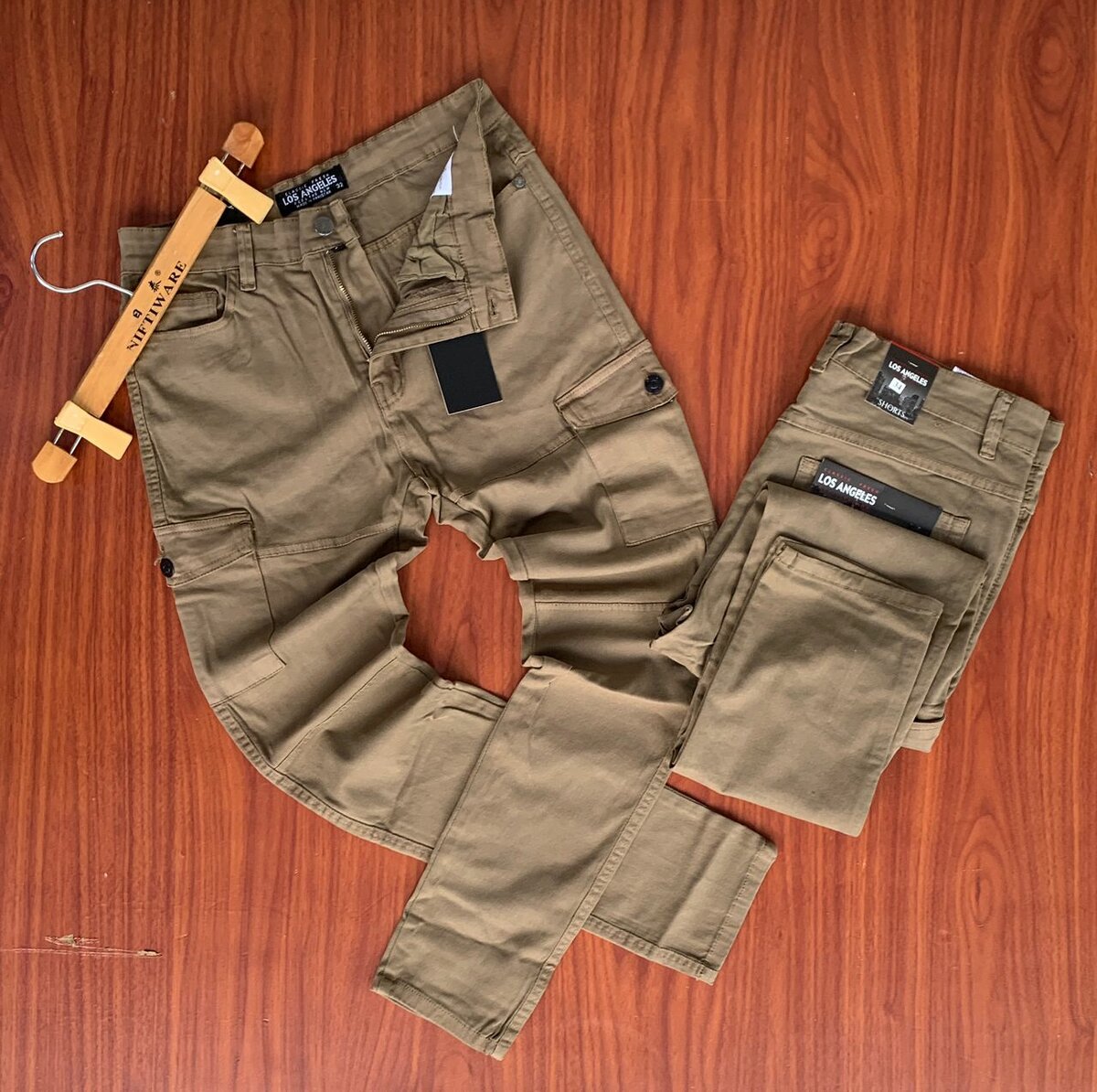 KHAKI BUMPER TROUSER