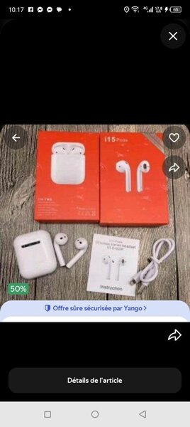 Écouteurs Bluetooth sans fil