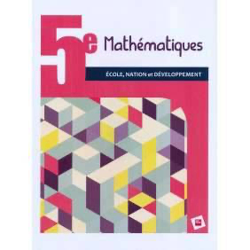 Manuel de Mathématiques 5e
