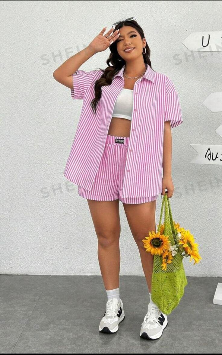 Ensemble Chemise et Short Décontracté