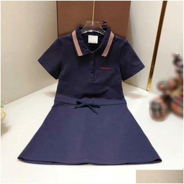 Robe polo fille élégante