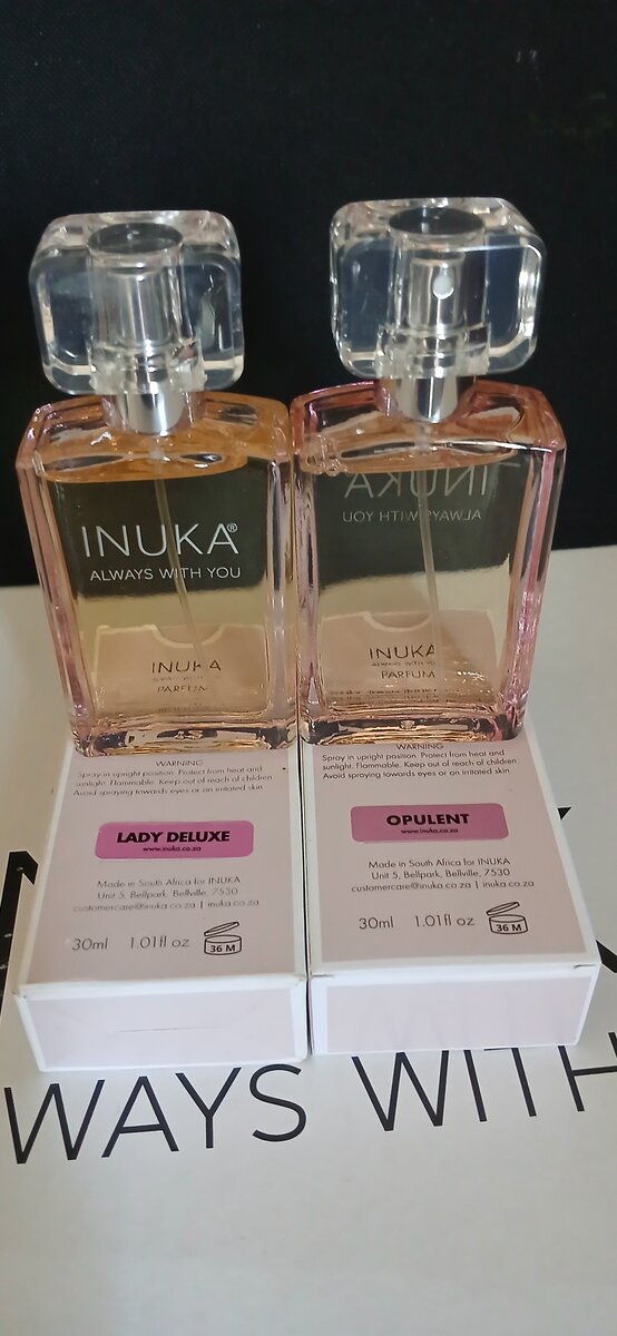 Inuka classic range perfume