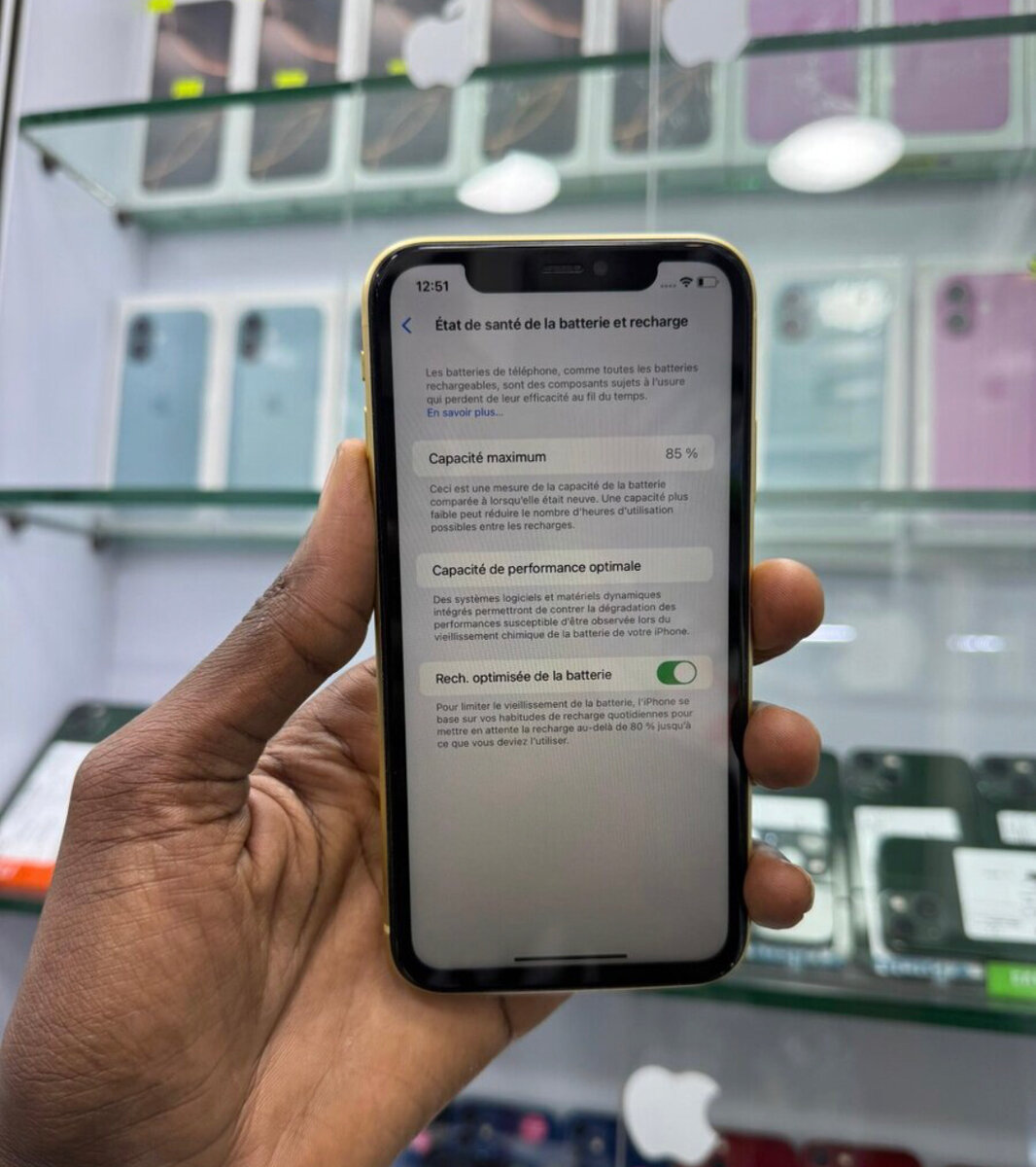 iPhone 11 Jaune 64Go