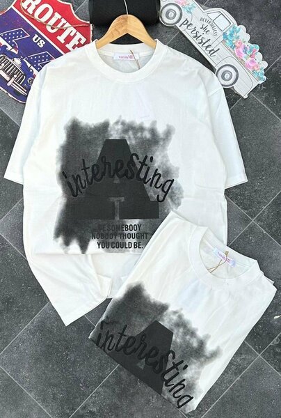 T-shirt graphique unisexe tendance