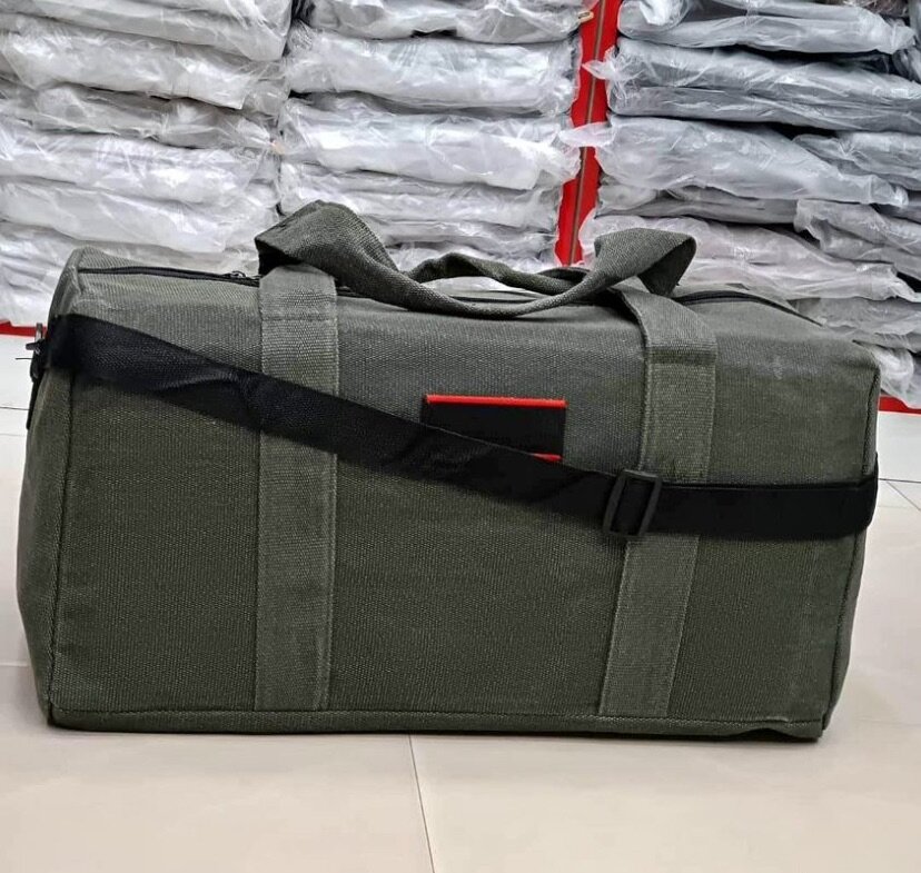 Amy green traveling bags