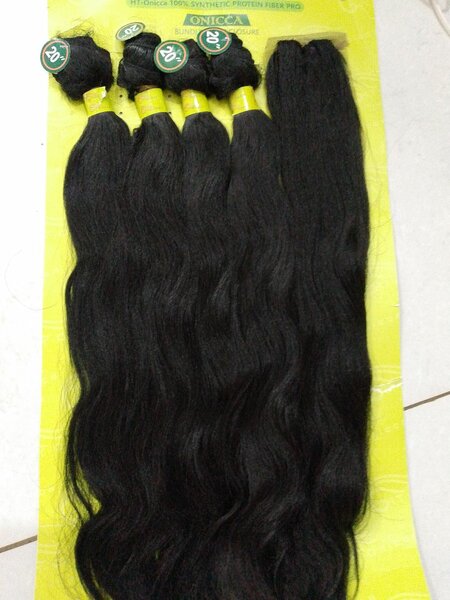 Cheveux Synthétiques Ondulés