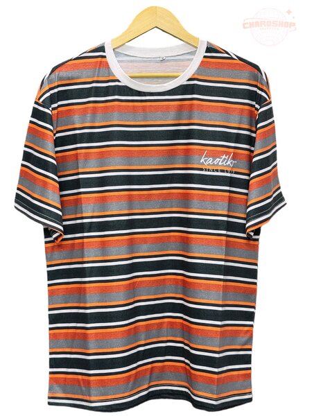 T-shirt rayé décontracté