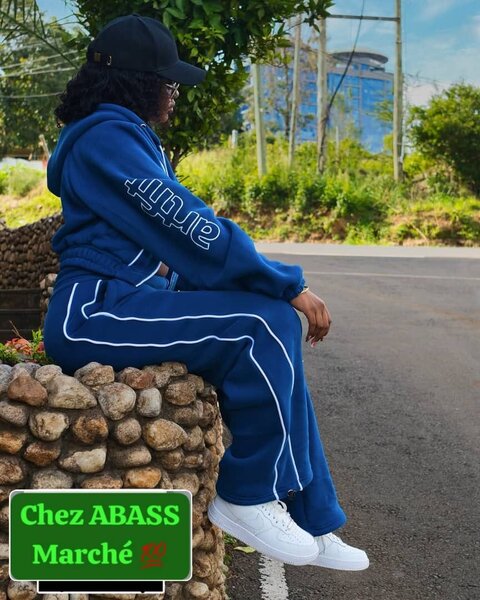 Ensemble de Jogging Bleu