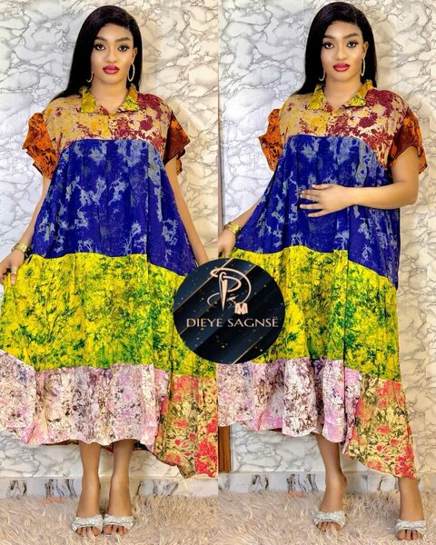 Robe Longue Bohème Colorée