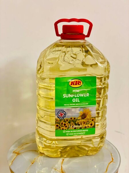 Ladies panties and sunflower oil