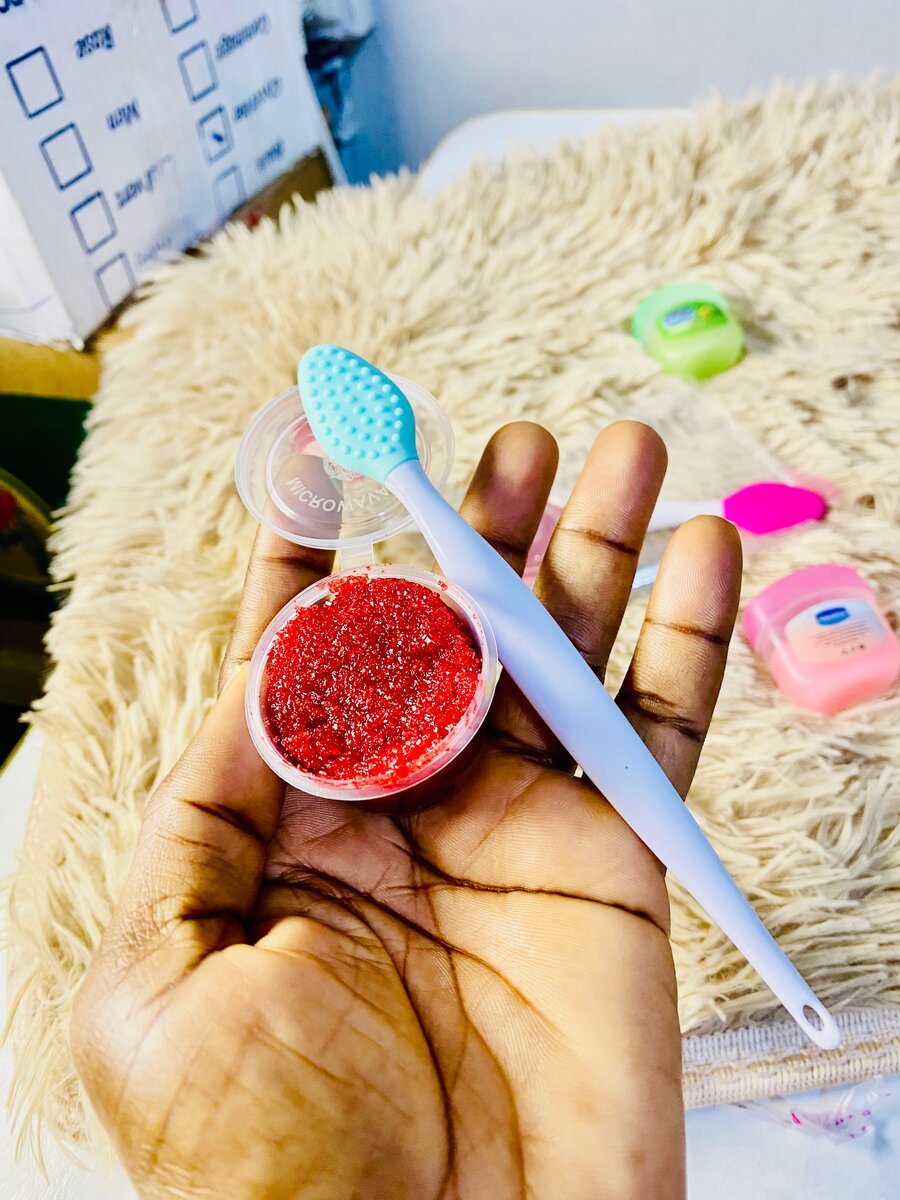 Gommage à lèvres exfoliant