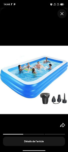 Piscine gonflable familiale
