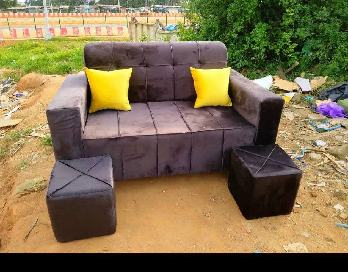 Canapé moderne en velours