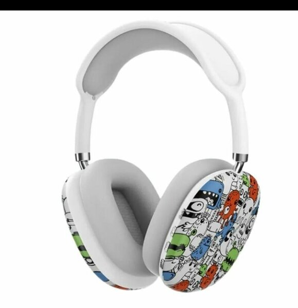 Casque audio design coloré