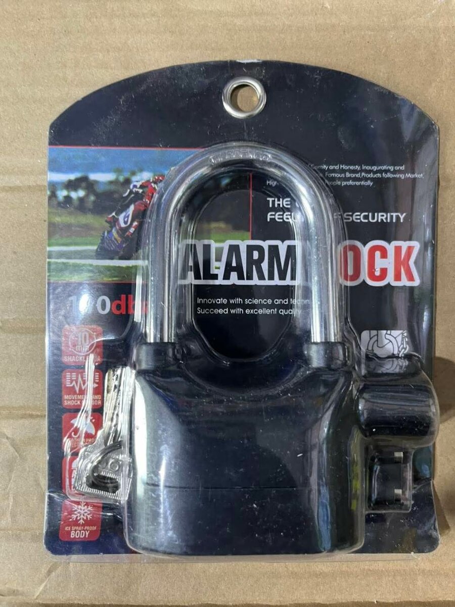 Cadenas Alarme Sécurité 110dB