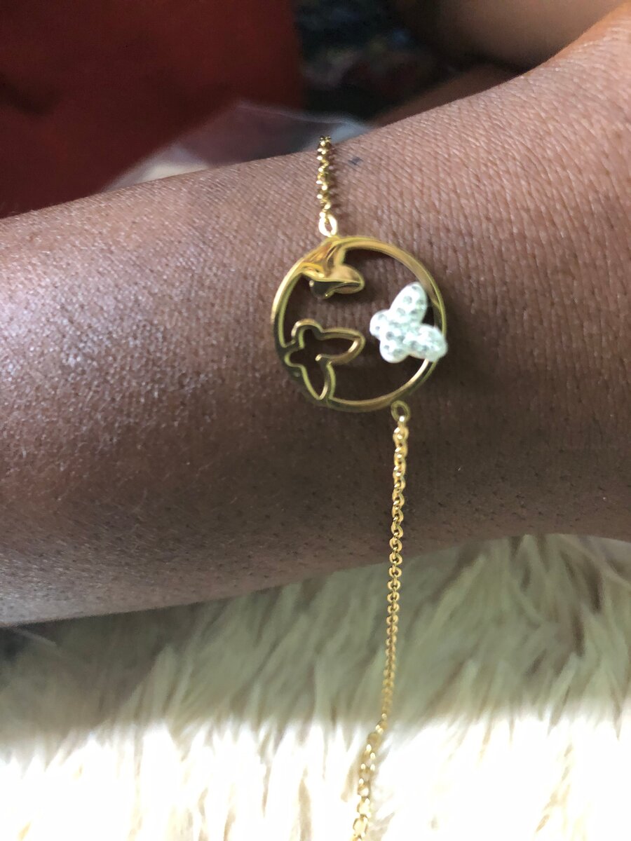 Bracelet en or délicat