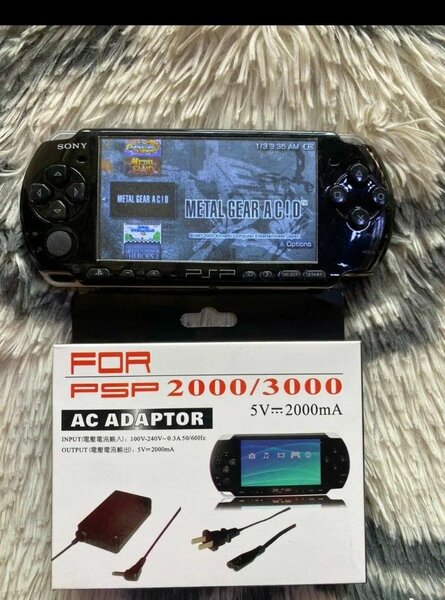 Console PSP 2000/3000 + Adaptateur
