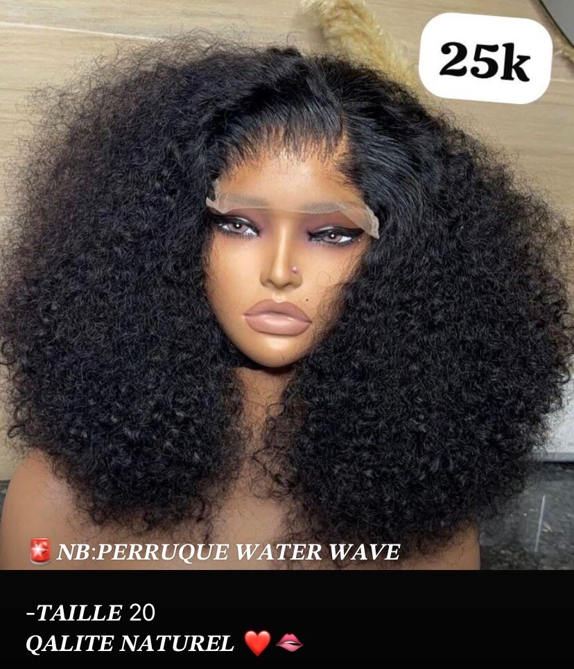 Perruque Water Wave Naturelle