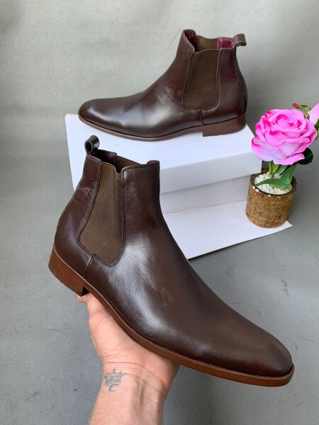 Bottes Chelsea en cuir élégant