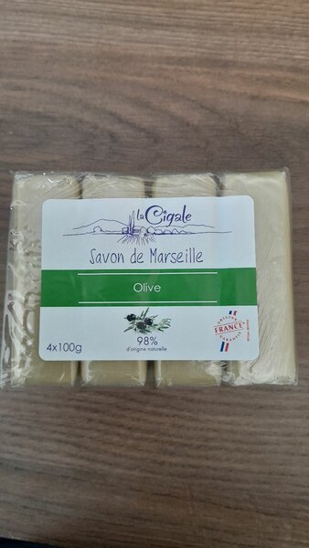Savon de Marseille Olive 4x100g
