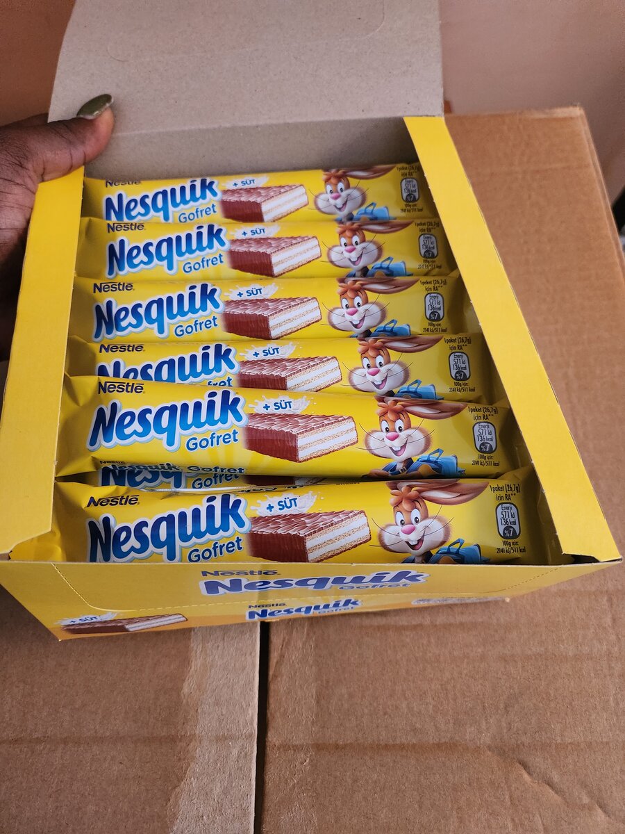 Gaufrettes Nesquik Chocolat-Lait