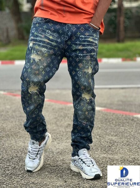 Jean décontracté homme élégance