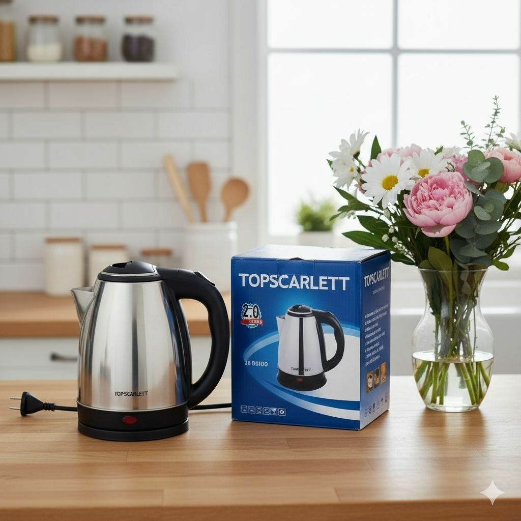 Bouilloire électrique TopScarlett 1.8L