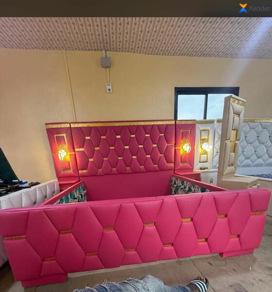 Lit capitonné caviar nouveauté