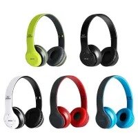 Foldable Wireless P47 Bluetooth 4.1 Hands Free Headphones-Multicolor