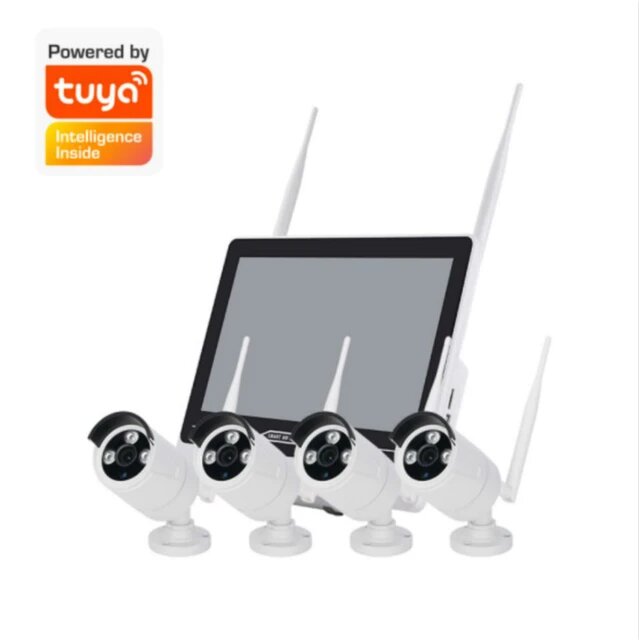 4channel NVR Wireless CCTV Cameras