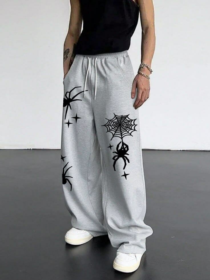 Pantalons streetwear graphiques