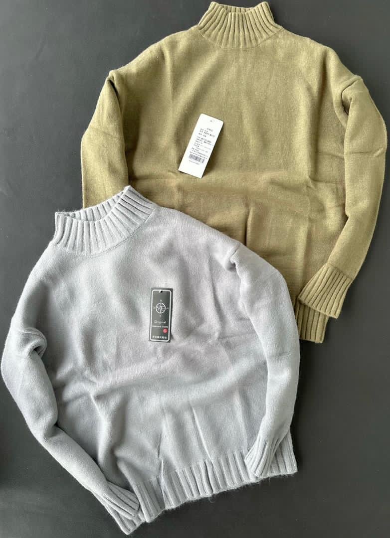 Chic Pulls Col Montant Femme