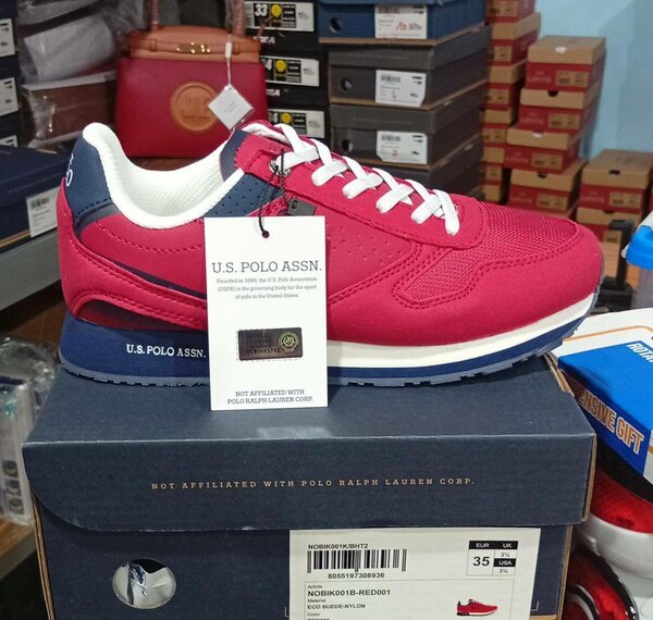 Baskets U.S. Polo Assn. Rouge