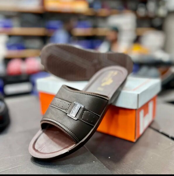 Sandales en cuir médical