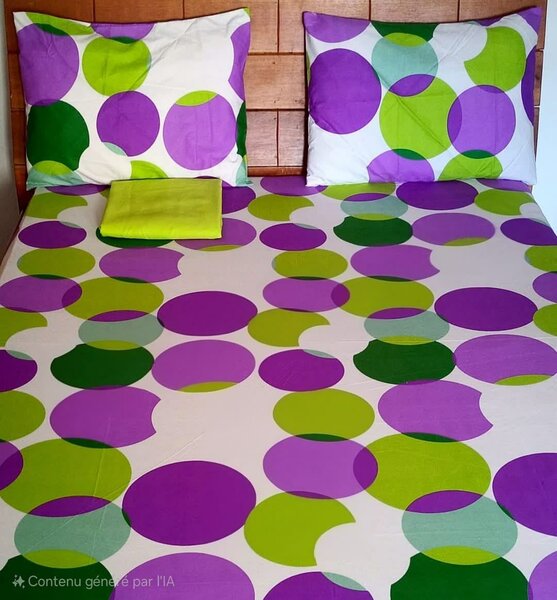 Drap 3 places + 2 taies