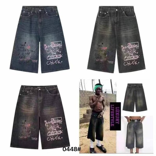 Bermuda en jean pour hommes