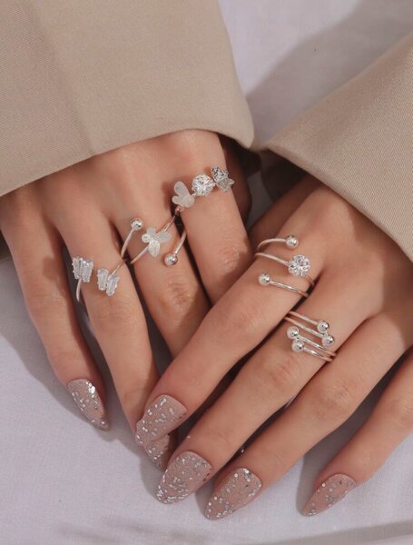 Favorite zirconia 5Pcs Set