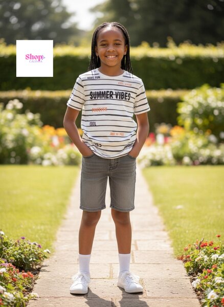 T-shirt "Summer Vibes" Enfant