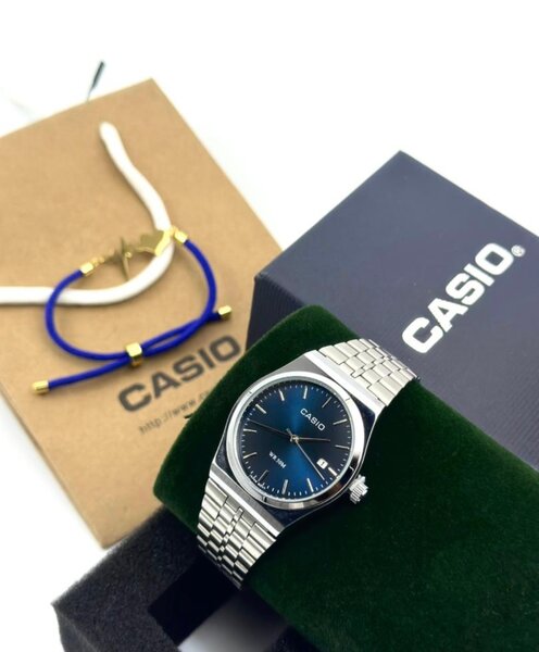 Montre Acier Casio Élégante