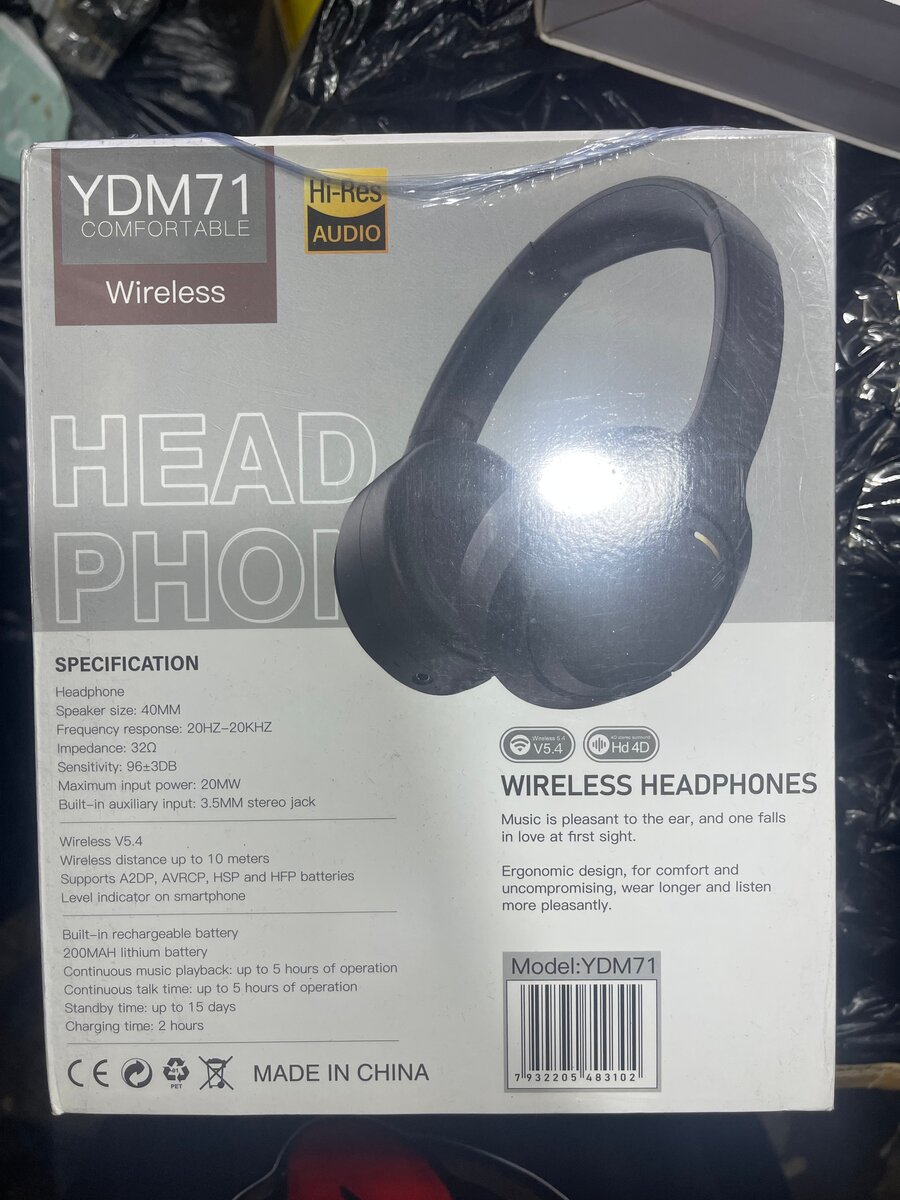 YDM71 Wireless Headphones