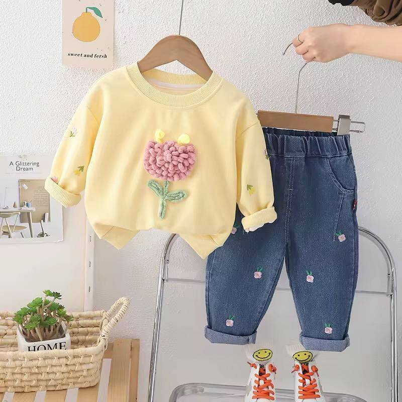 Ensemble bébé mignon en coton