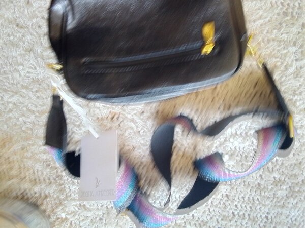 Sac bandoulière chic noir