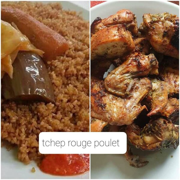 Délice Tchiep Rouge au Poulet